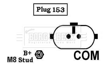 BORG & BECK Generaator BBA2268